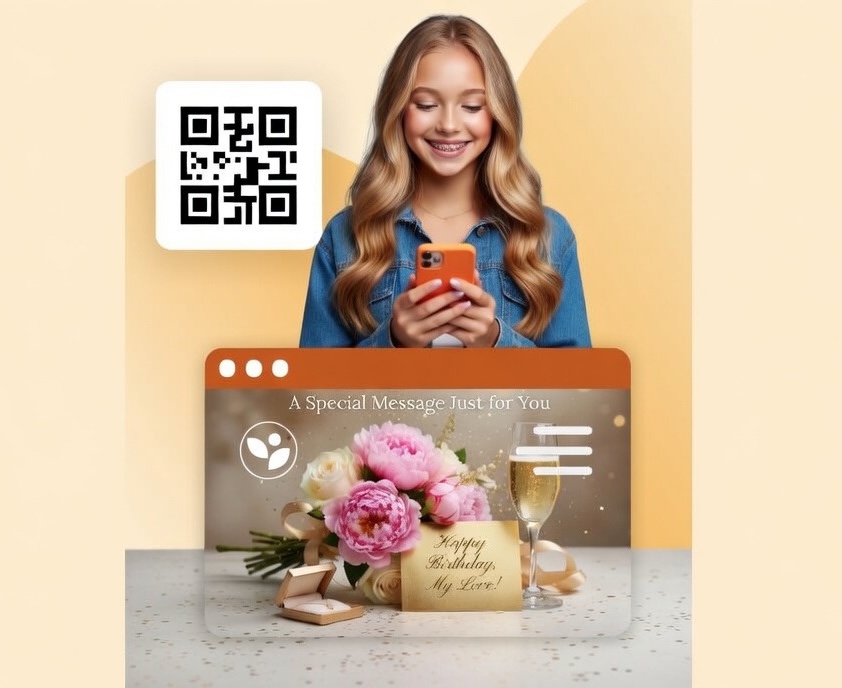 ScanSurprise – scan a QR code to reveal a personalised surprise